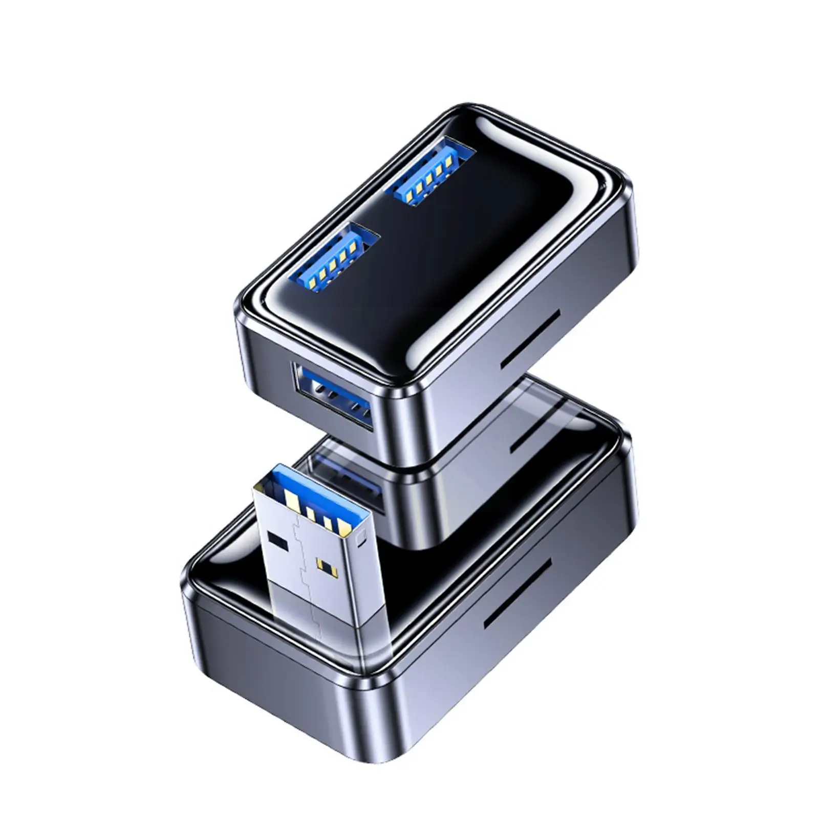 

Автомобильная компактная док-станция с 3 Usb-портами, 3,0