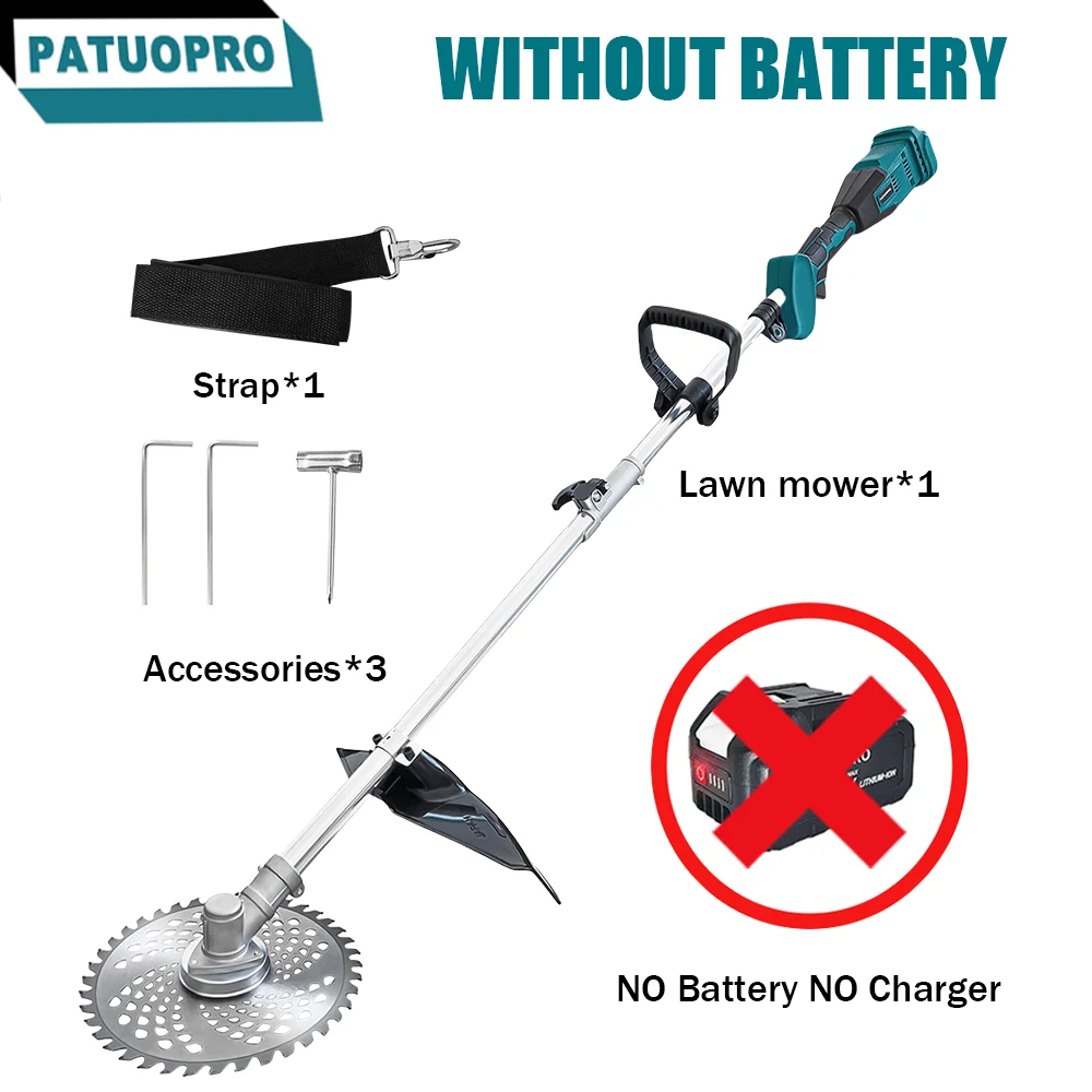 

Аккумуляторная газонокосилка PATUOPRO 9 дюймов для Makita 18 В