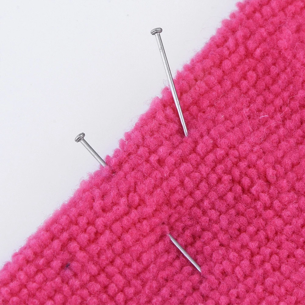 

200 шт./корт. Швейные серебряные ювелирные изделия из нержавеющей стали с коробкой офисные шпильки игла «сделай сам» 25 мм аксессуары для порт...