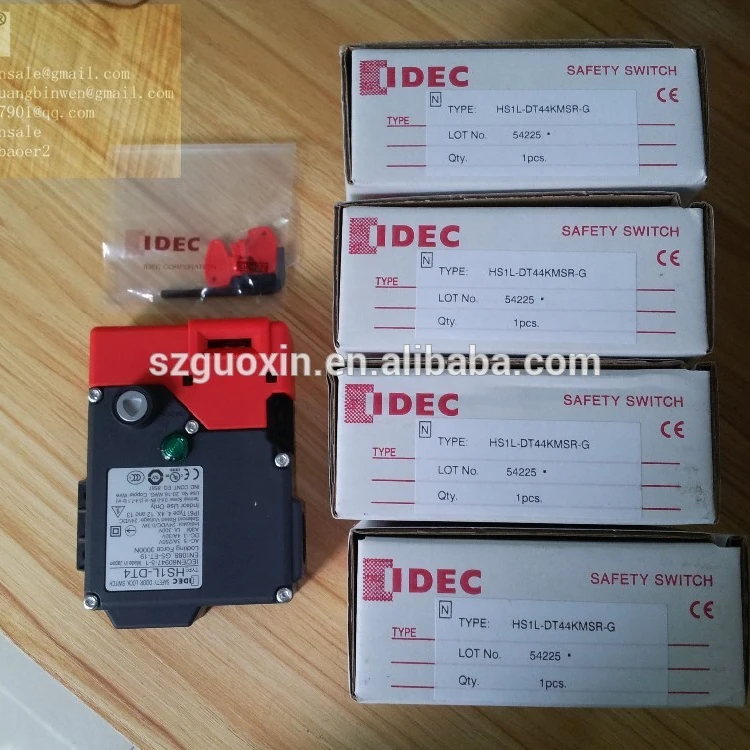 

IDEC safety switch safety door lock switch HS1L-DT44KMSR-G