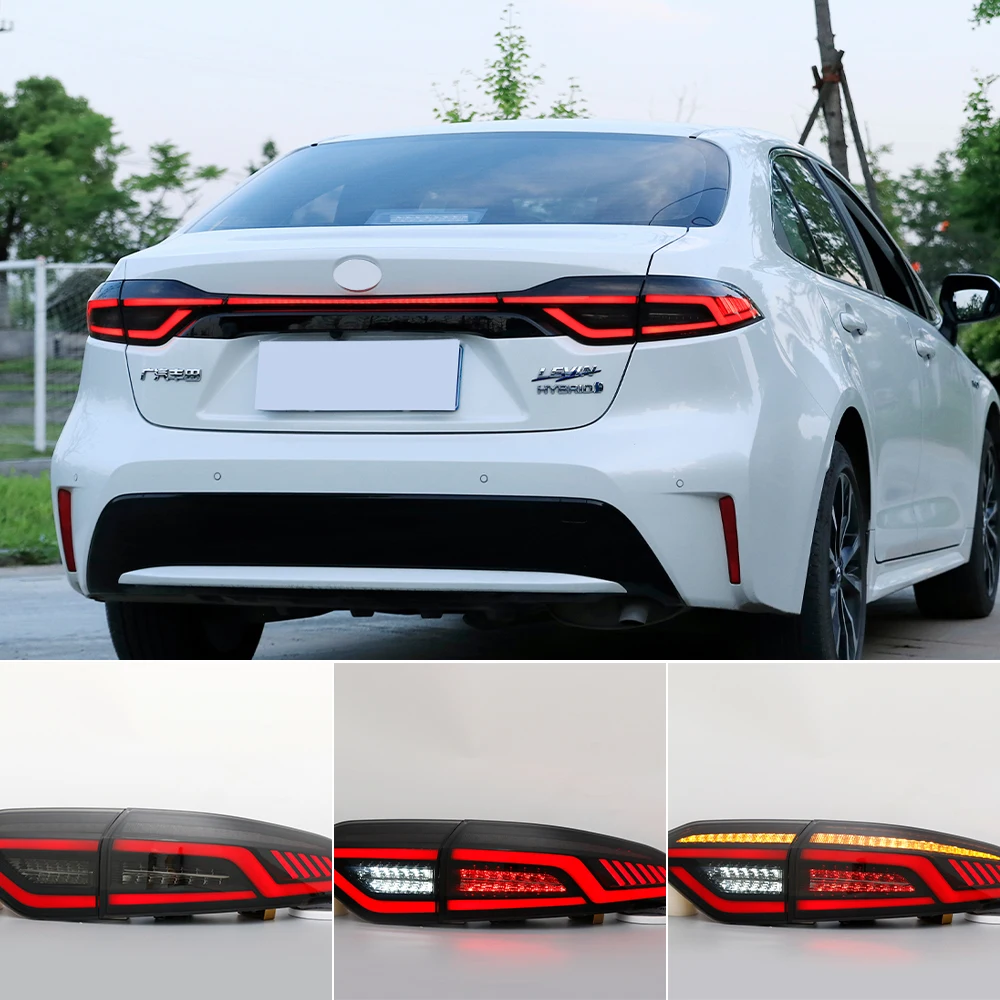 

Car LED Tail Light Taillight For Toyota Corolla L/LE/XLE US 2019 2020 2021 Rear Running Lamp+Brake+Reverse+Dynamic Turn Signal