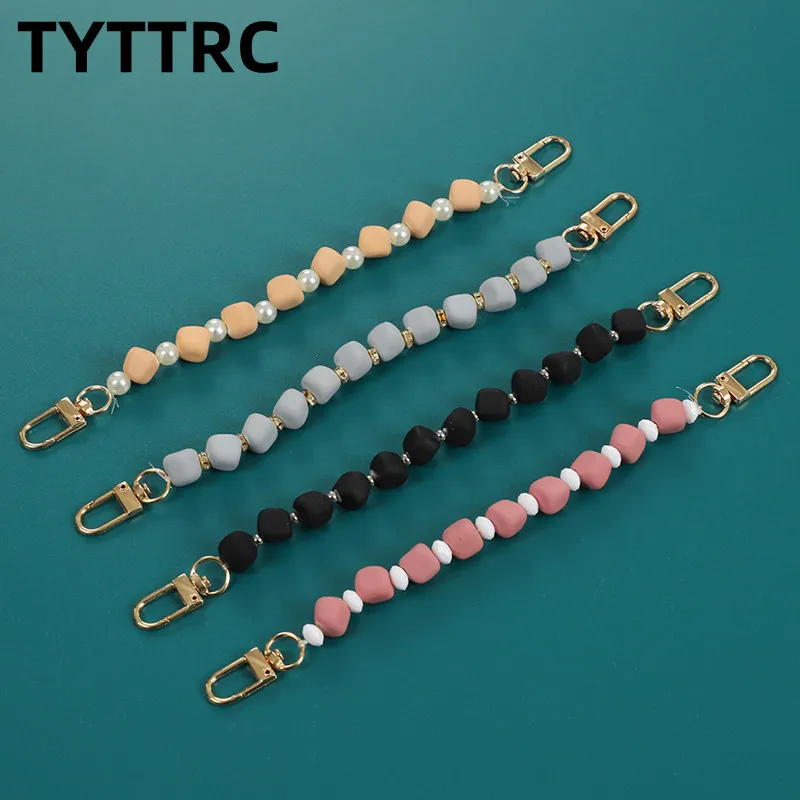

1PC PVC Strings Croc Shoes Charms Chain 4 Colors Accessories For Croc Jibz Clogs Shoe Decorations Man Kids Gifts