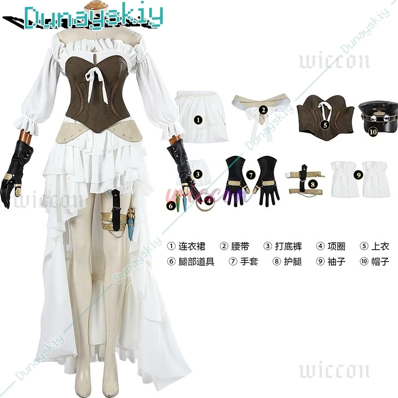 Neo-Ishgardian Healing Set Косплей Костюм Игра FF Ижгард Женский Платье FF14