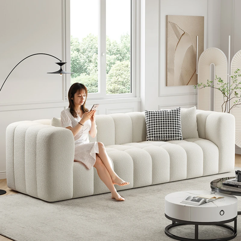 

Cloud Floor Loveseat Living Room Sofas Daybed Nordic Lounge Living Room Sofas Bed Puffs Moveis Para Sala Home Furniture YN50LRS