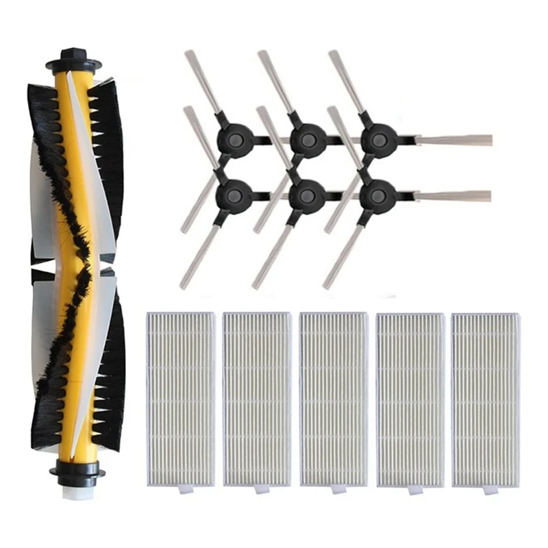 

Roller Brush Replacement Accessories Main Brush Side Brushes HEPA Filters For Proscenic 811GB 911S Robot