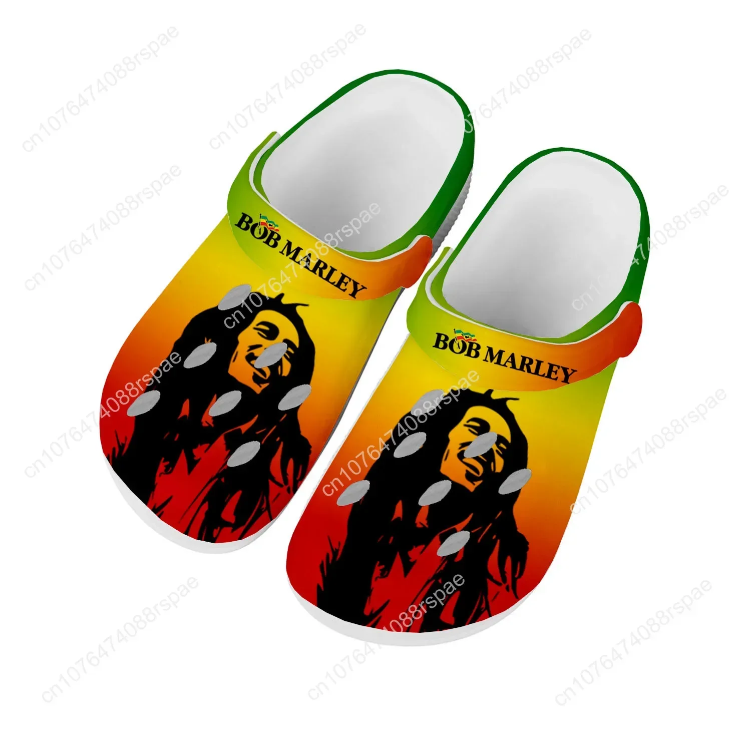 Сандалии Reggae для мужчин и женщин обувь дома клоги звезда музыка драпировка Боб