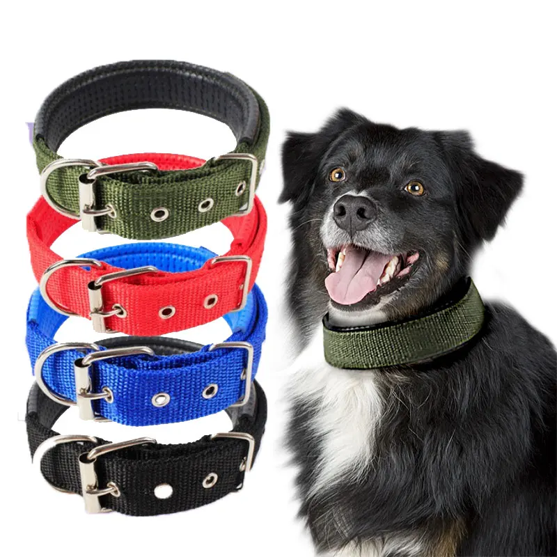 Регулируемые нейлоновые ошейники для собак ремешок на шею домашних животных