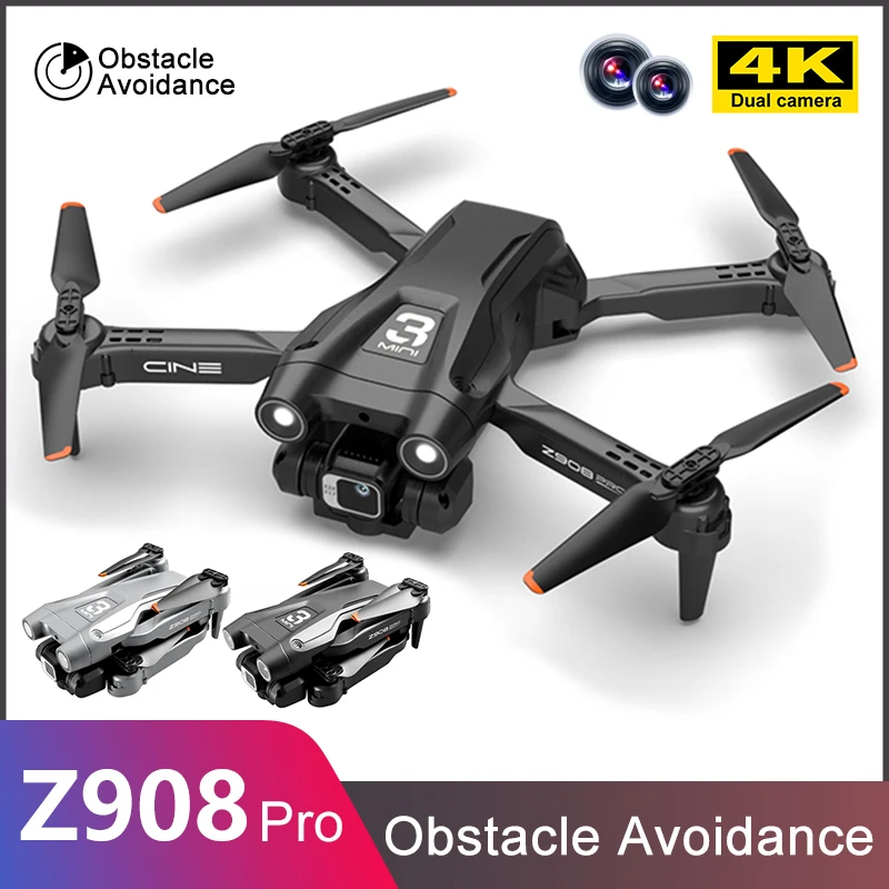 

Квадрокоптер Z908 Pro Z908Pro, 4K HD, 2,4 ГГц, Wi-Fi
