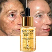24k gold wrinkle removal serum firming anti aging skin care products niacinamide whitening brighten moisturizing beauty cosmetic