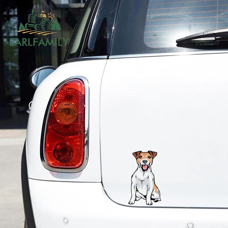EARLFAMILY 13 см x 9 7 для Джека Расселла терьера фотообои и наклейки сделай сам модная