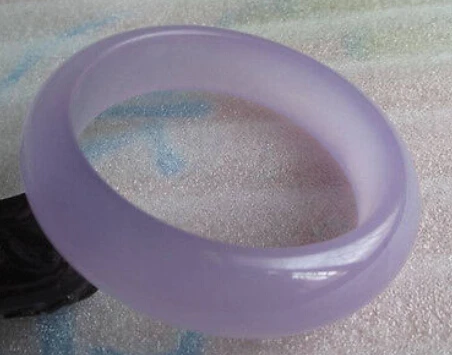 

++++++++Chinese Fashion Beautiful Purple Lavender Gems Bangle Bracelet 60mm