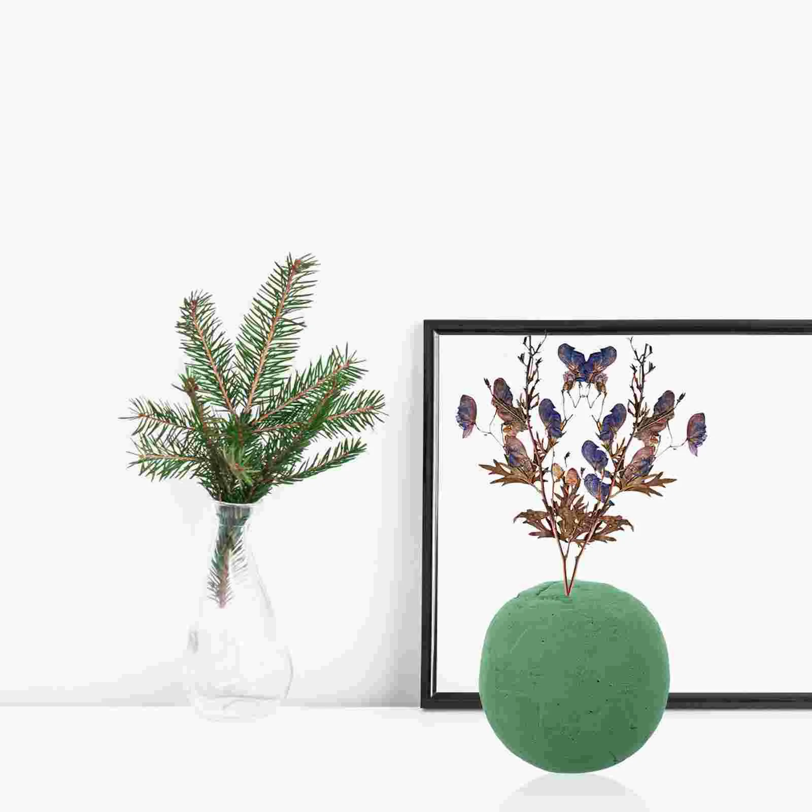 2 шт. цветочные грязевые шары из пенопласта сферические пенопластовые для