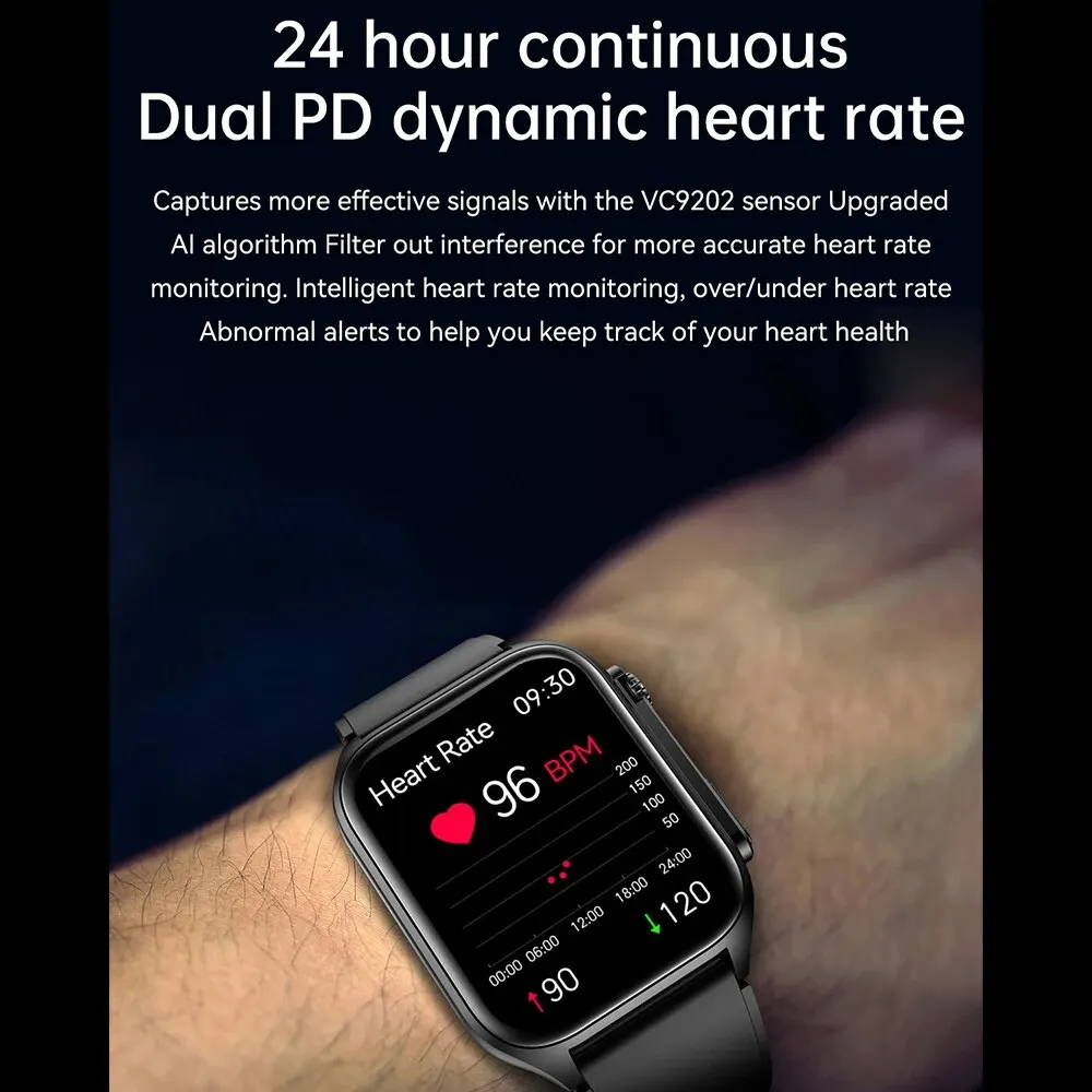 Смарт-часы TK12 с функцией измерения ЭКГ + ППГ Bluetooth и Пульсометром