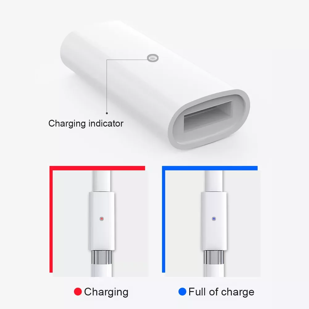 

NEW Charging Connector Adapter 1 Charger Touch Pen Power Convertor Charger Touch Stylus Power Connector for Apple Pencil Adaptor