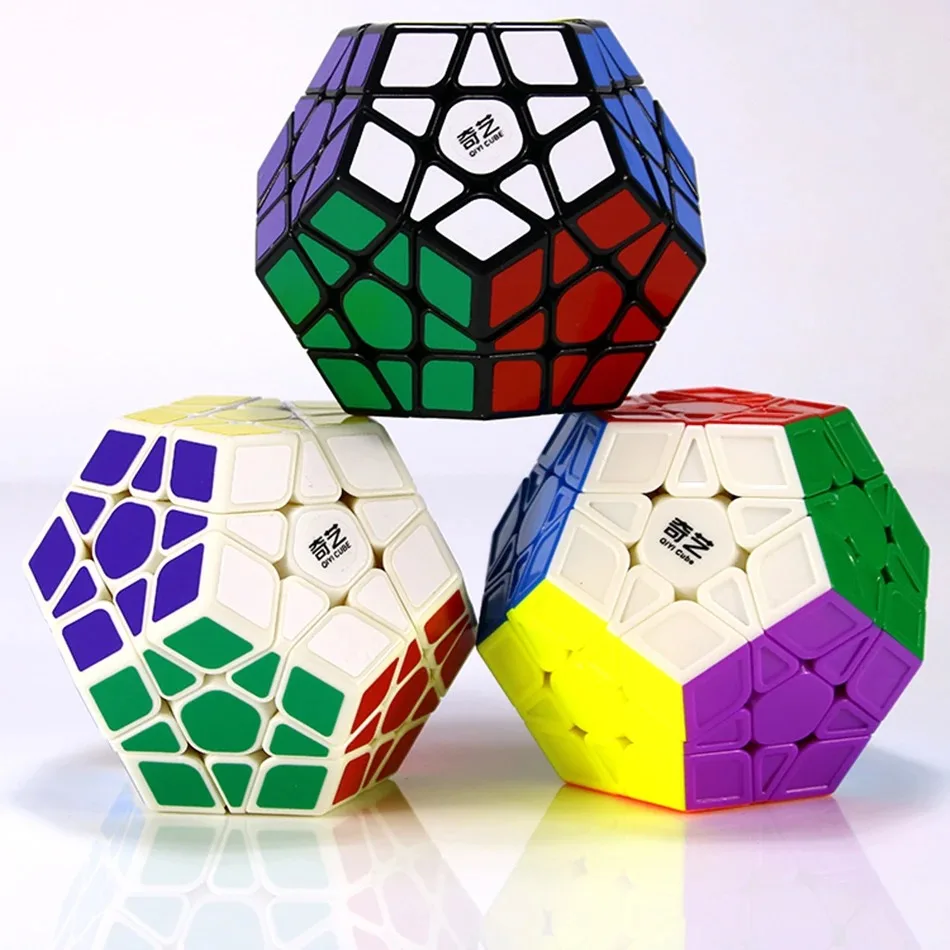 Qiyi Qiheng Megaminx 3x3x3 Профессиональный Волшебный Куб Антистрессовая Скоростная