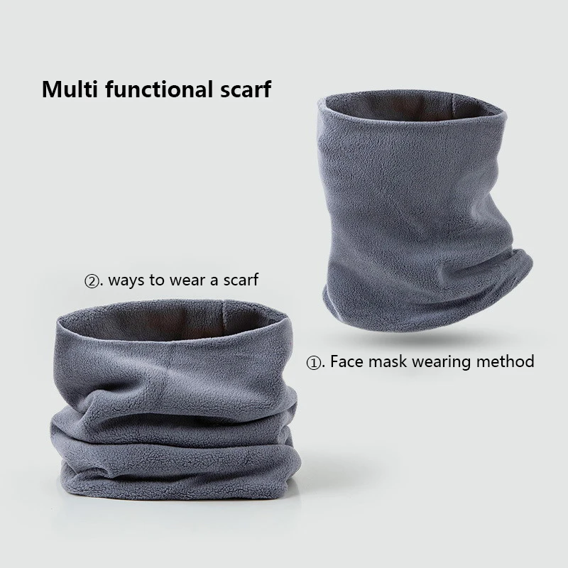 Зимние спортивные шарфы для улицы бархатный шейный шарф лыжный шарф-труба чехол