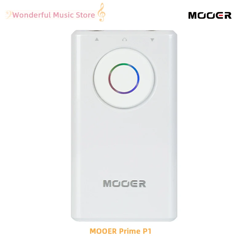 

MOOER PRIME P1 Guitar Smart Effects Built-in Metronome Drum Machine Recording Loop Supports Audio and Video Recording