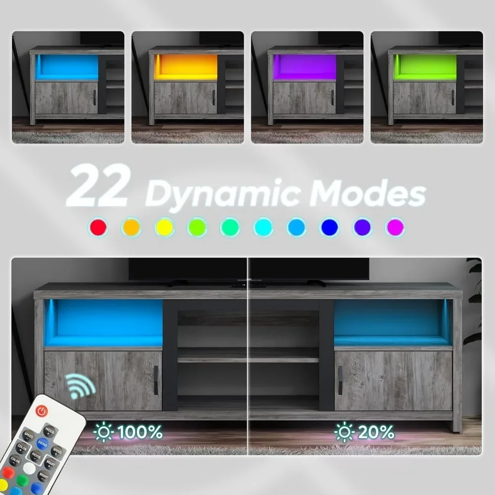 Тубус для телевизора с подсветкой развлекательный центр полкой и шкафами