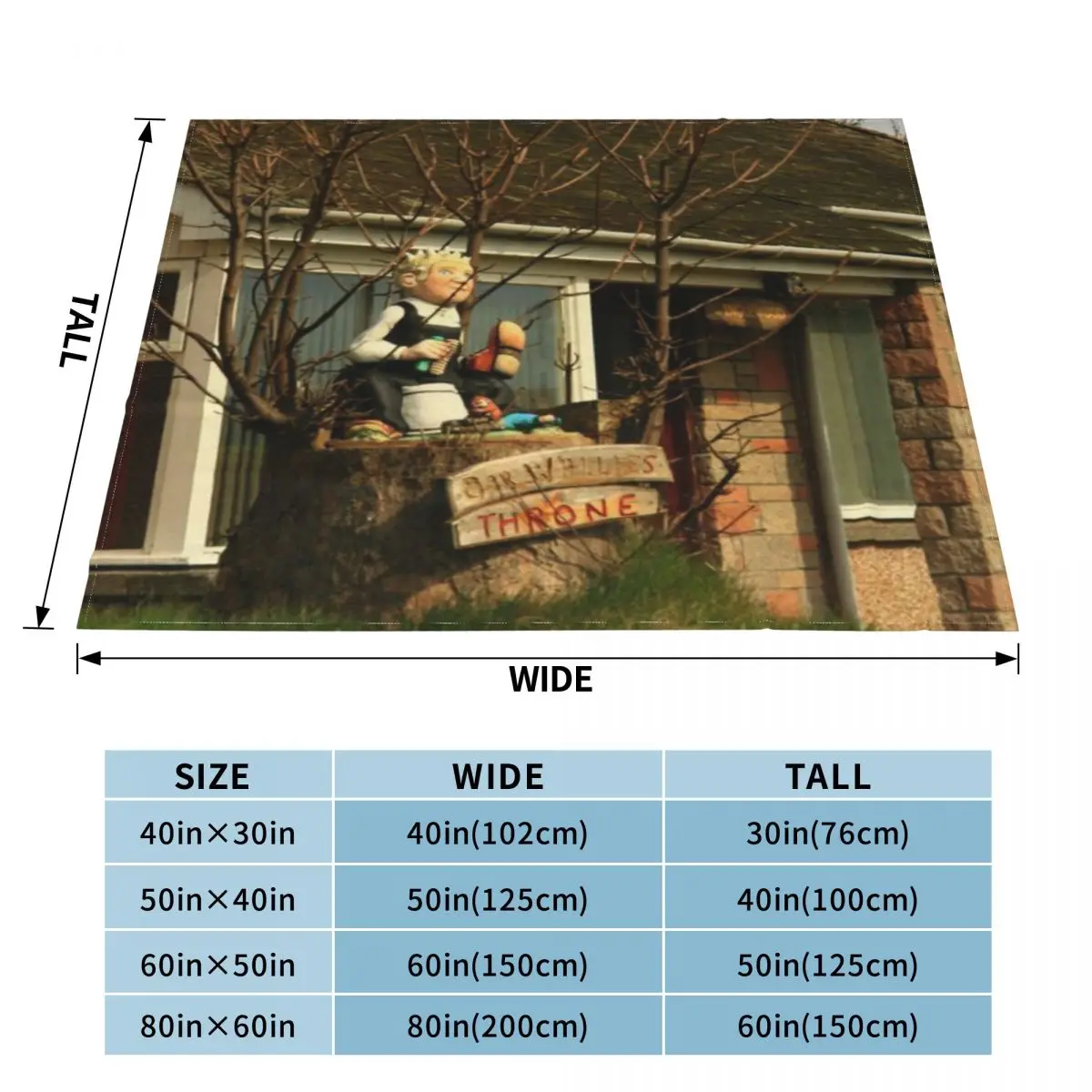 Ультрамягкое Флисовое одеяло Oor Wullie An