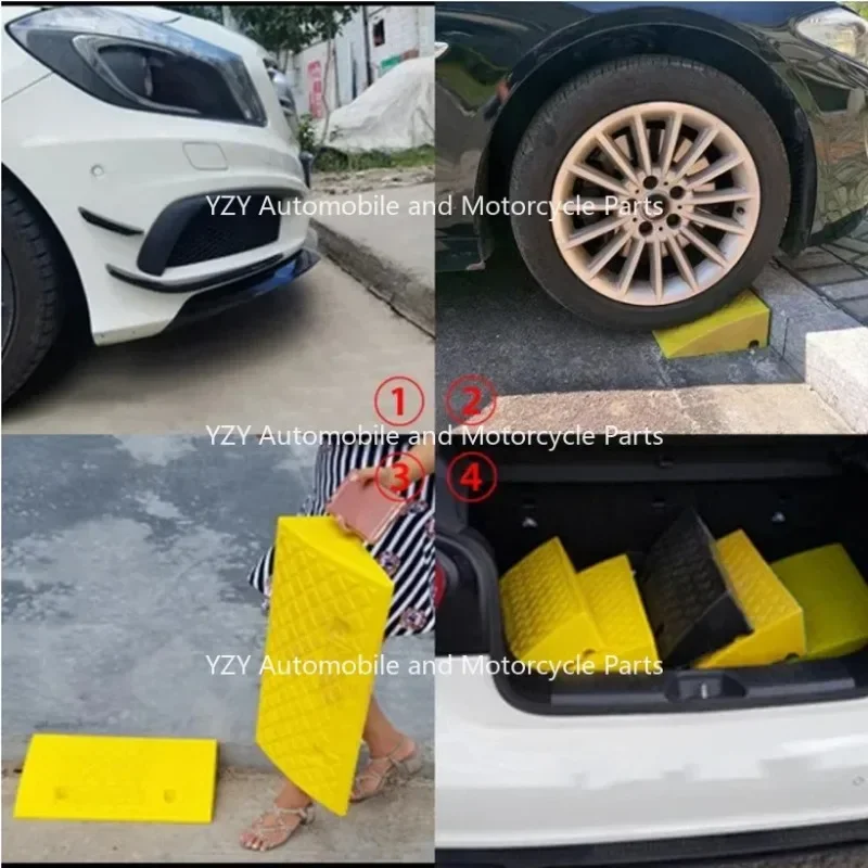 Треугольная подставка для автомобиля прочный порог 10 см инвалидных колясок