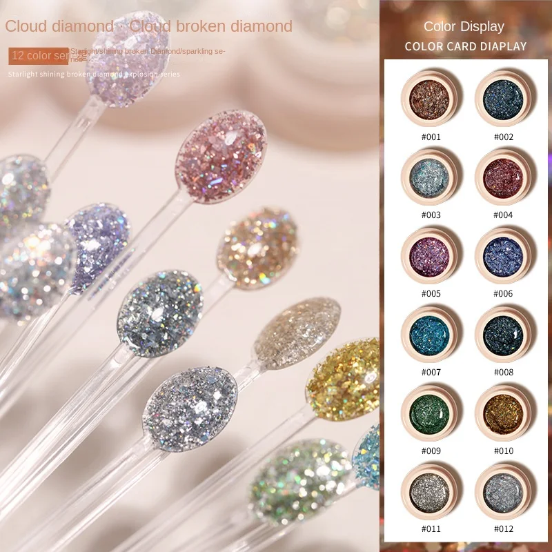 

Термальный Гель-лак для ногтей зимние снежные блестки Меняющие цвет снежинки отмачиваемый УФ Полупостоянный лак для дизайна ногтей