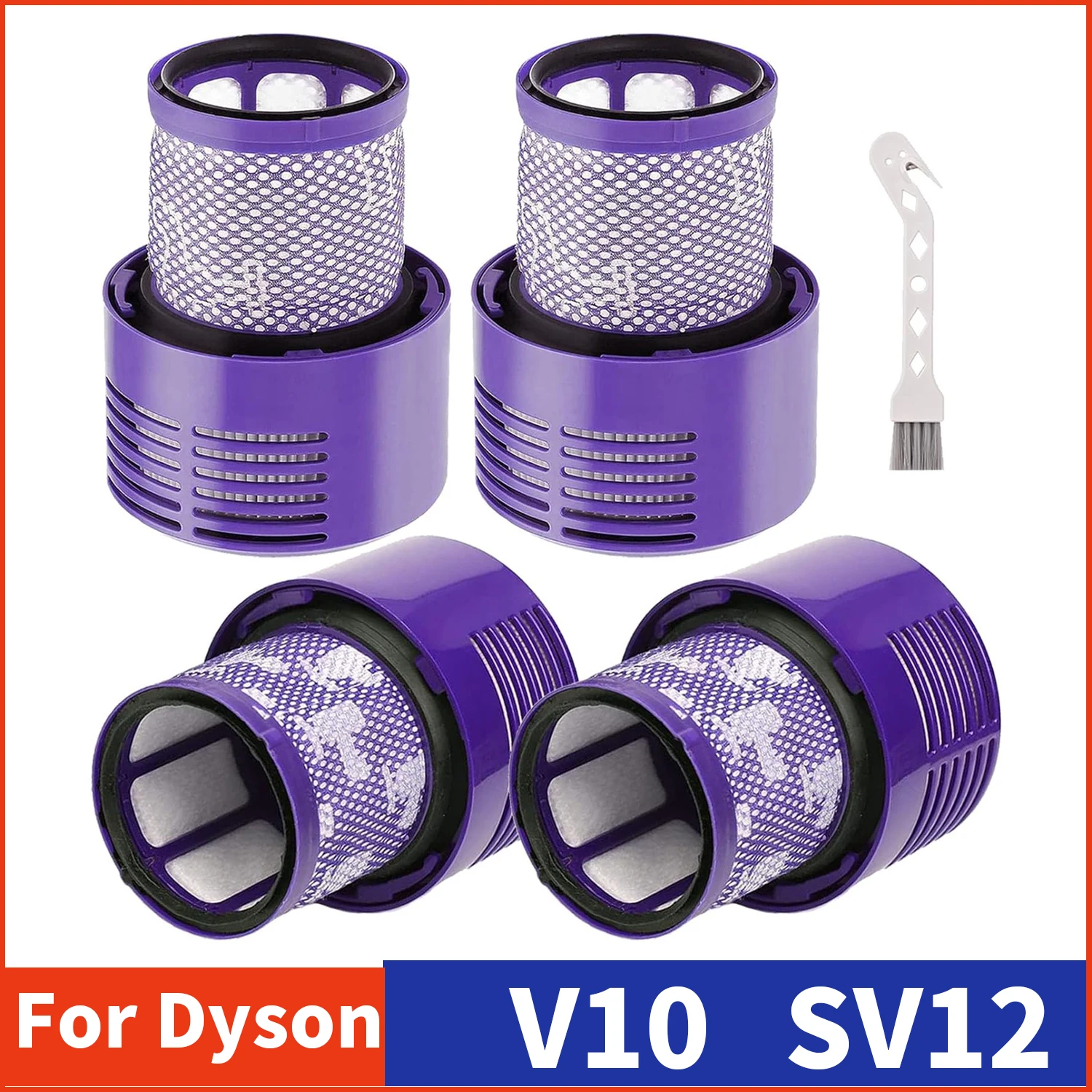 Сменные фильтры HEPA для Dyson Cyclone V10 Animal Absolute SV12V10 полностью чистая беспроводная