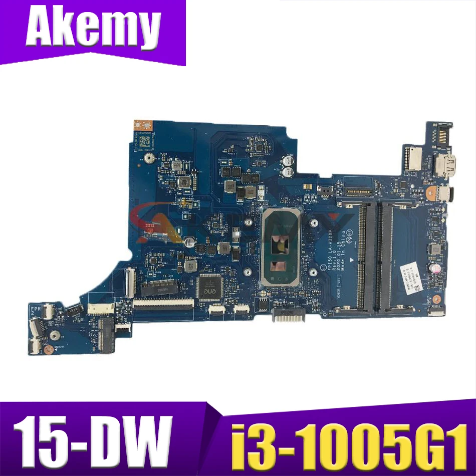 

L86470-601 L86470-001 For HP 15-DW LA-H329P mainboard motherboard i3-1005G1 CPU GM UMA