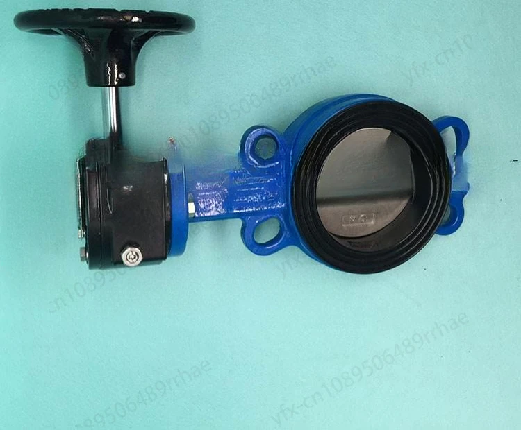 Червячная Шестерня с зажимом мягкое уплотнение клапан-бабочка из нержавеющей