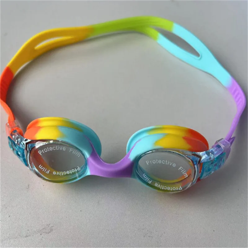 Детские плавательные очки водонепроницаемые противотуманные для обучения