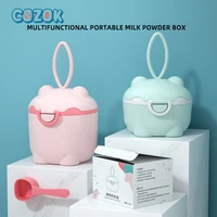 cozok baby milk powder box pp with spoon portable outing sealed moisture proof food storage tank fruit fresh box for 0 4 years o