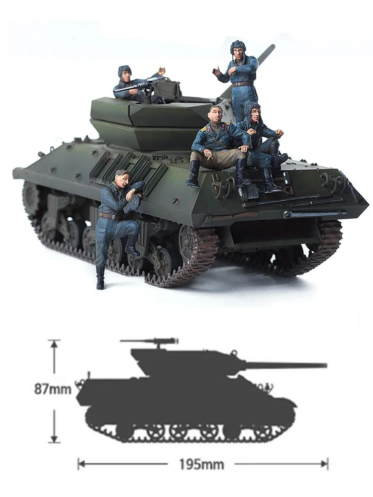 Академия набор 13521 USSR M10 Танк Модель для сборки автомобиль с 5 фигурками 1/35
