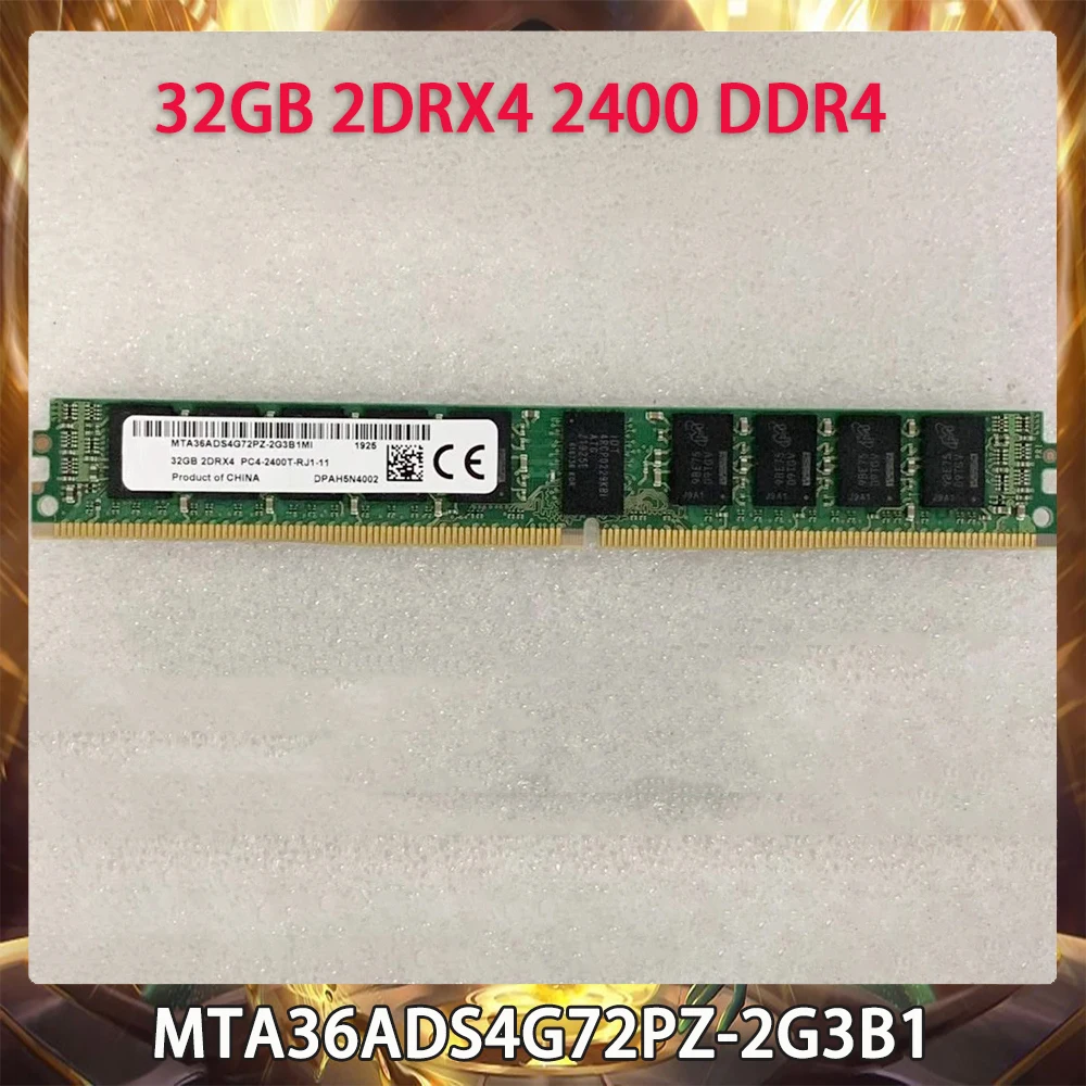 Версия для сервера 1 шт. MT RAM 32 ГБ 2DRX4 2400 DDR4 REG Half U