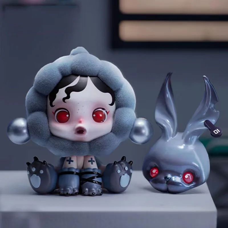 Поп-Mart Skullpanda серия "коляска животных" "Загадай сумку" милая кукла Аниме