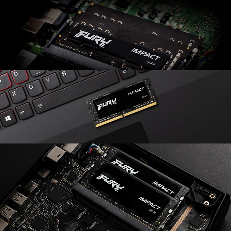 Memoria RAM DDR4 8GB 16GB 32GB 3200MHz 2666 2133 2400MHz Laptop Memory PC4-25600 21300 19200 SODIMM HyperX Fury Notebook RAM images - 6