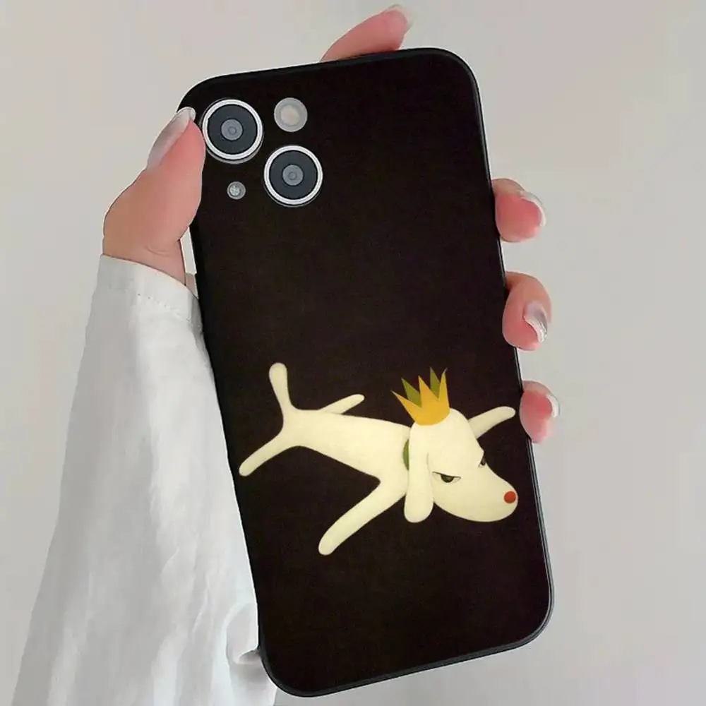 Фото Чехол для телефона Yoshitomo Nara Art, магнитный силиконовый мягкий чехол для iPhone 17 16 15 14 13 12 11 Plus Pro Max Air, 1 шт. №4