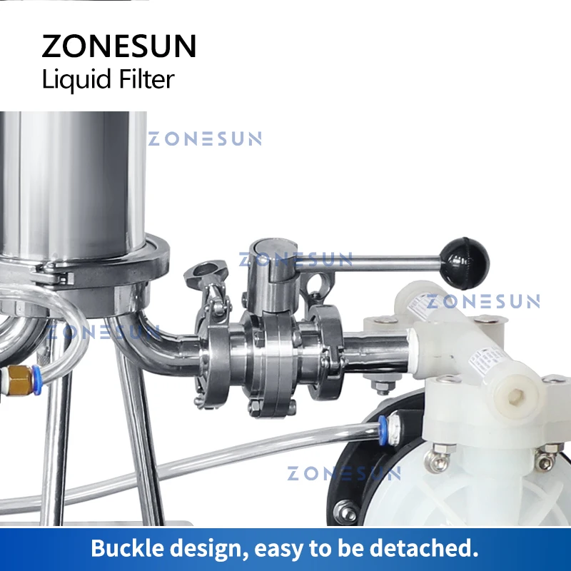 ZONESUN Парфюмерный фильтр Пневматический взрывозащищенный очиститель вина