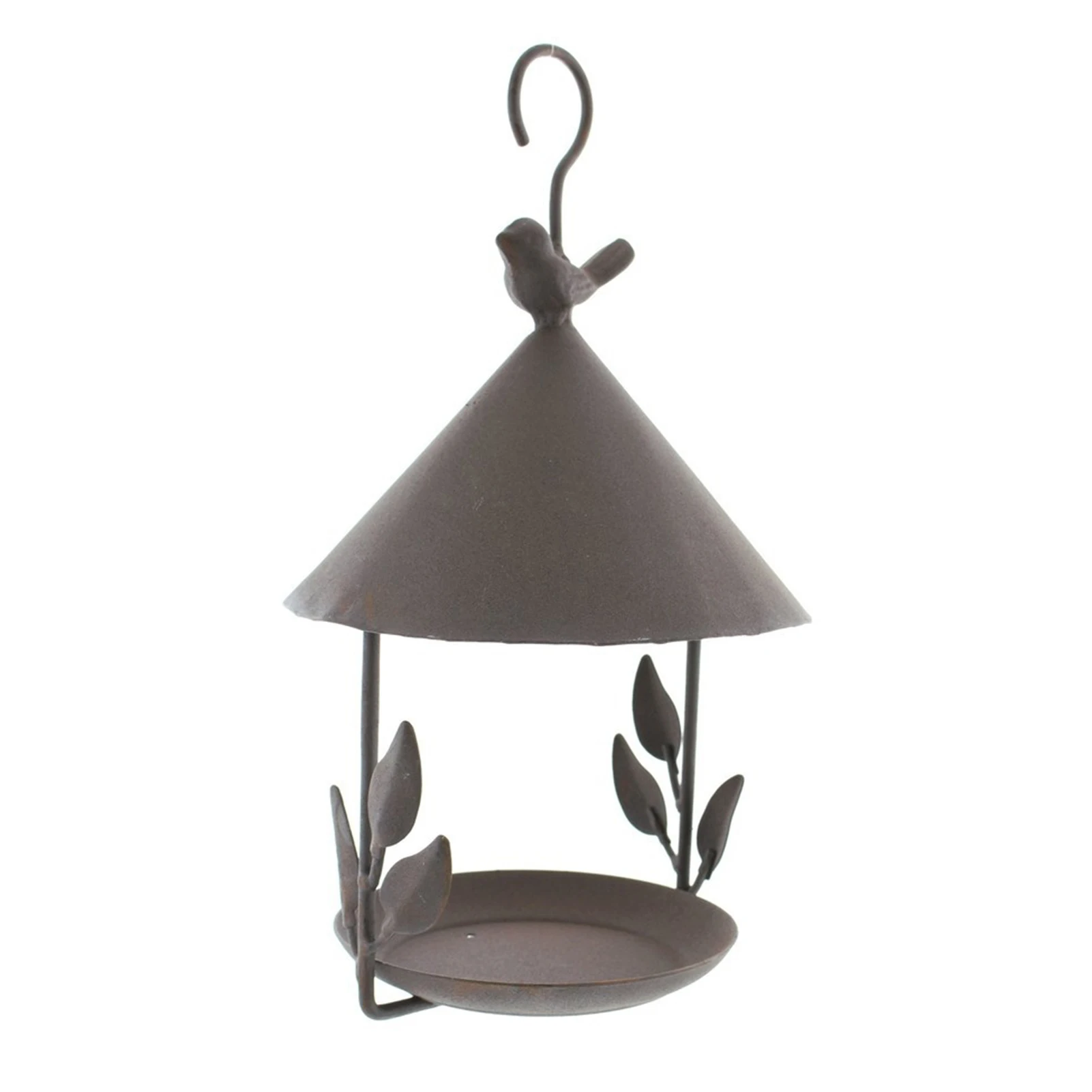 

Bird Feeders Hanging Bird Feeder Outdoor Wild Bird Feeder Small Hanging With Metal Rainproof Squirrel-Proof Single Suet Cake