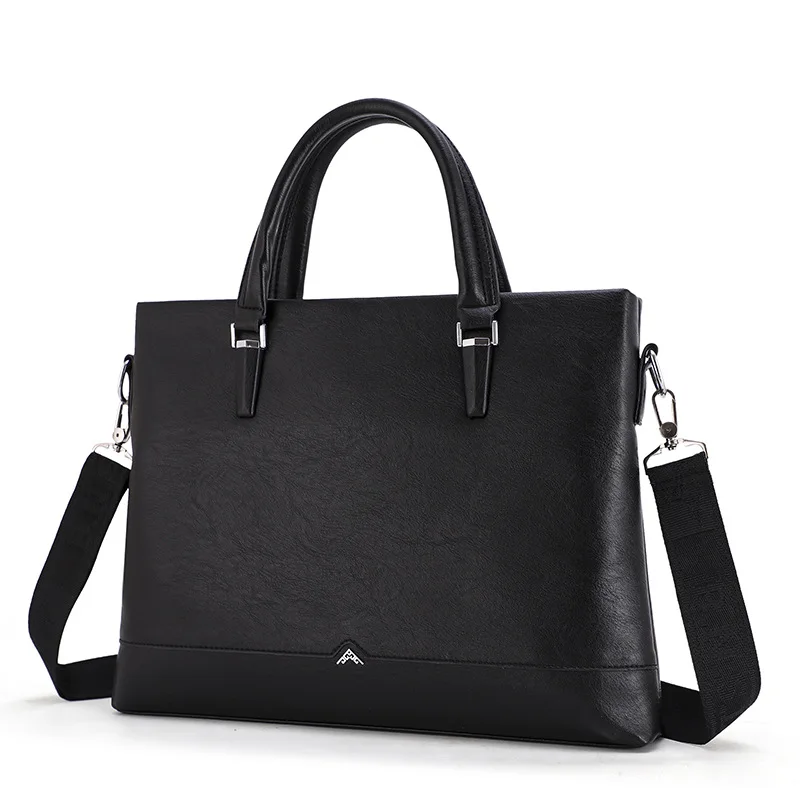 Branded Men's Bags Business Bags PU Briefcases Fashion Handy Laptop Bags Business Men Shoulder Bags Luxury Designer Bag Handbag