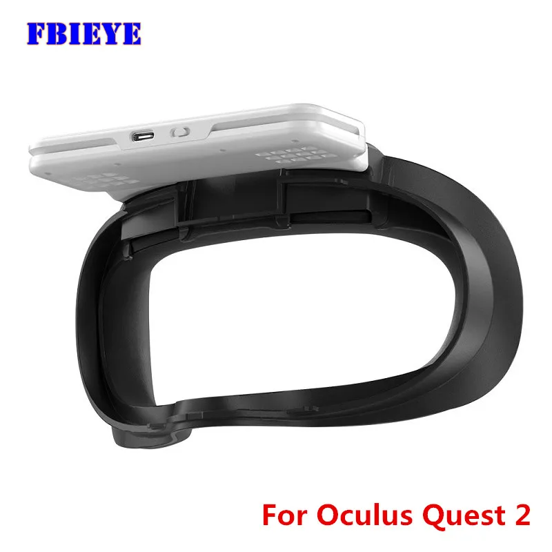 

VR Accessories for Oculus Quest 2 Fully Ventilated Cooling Fan VR Protective Mask for Quest 2 Fan with Mask