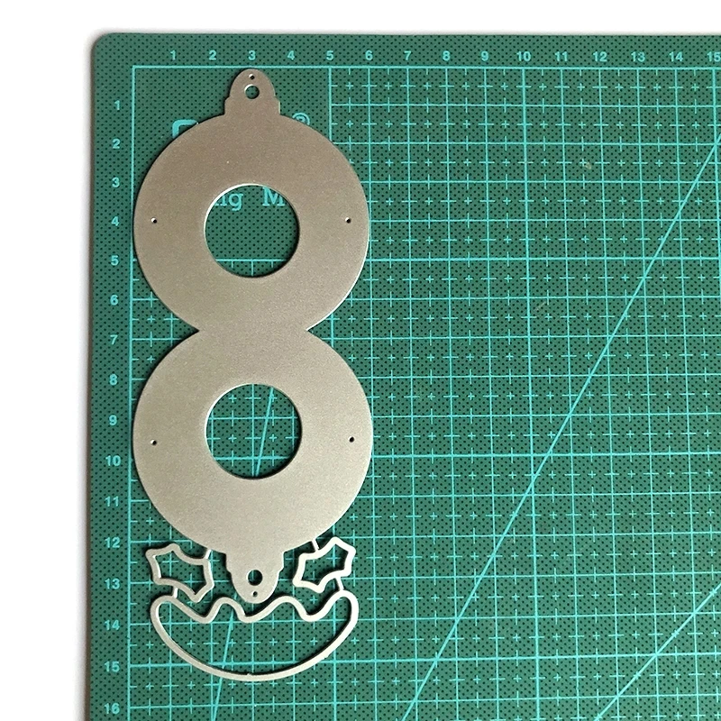 Рождественский пудинг новинка 2023 металлические Вырубные штампы держатель для