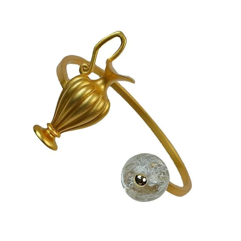 Женский винтажный браслет с имитацией кристаллов