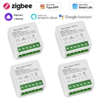 Умный мини-выключатель Zigbee 3,0, 16 А, с приложением