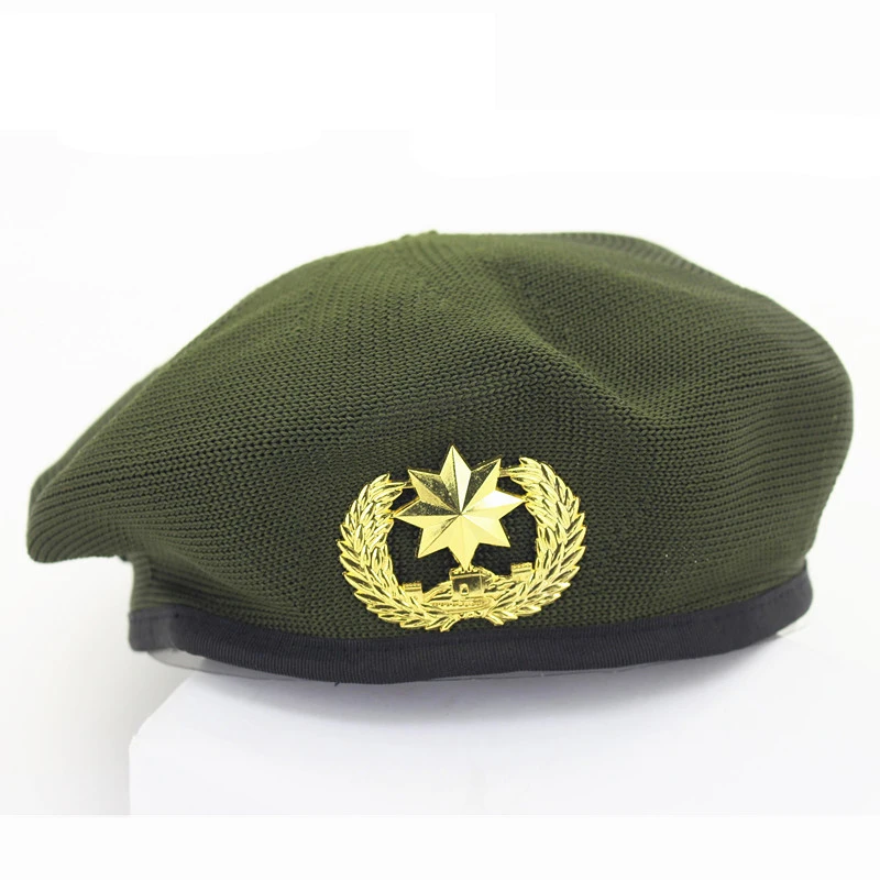

Acrylic Net Cap Mesh Knitted Breathable Beret for Adults and Children Military Fan Army Cap Men Women Child Performance Hat
