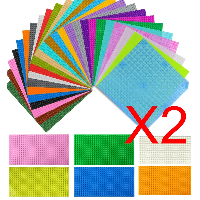 

16 * 32 * 32 * 32 Точка Пластиковые панели 2 шт. / партия классических строительных конструкций Совместимость с городскими строительными аксессуарами Кирпичные игрушки