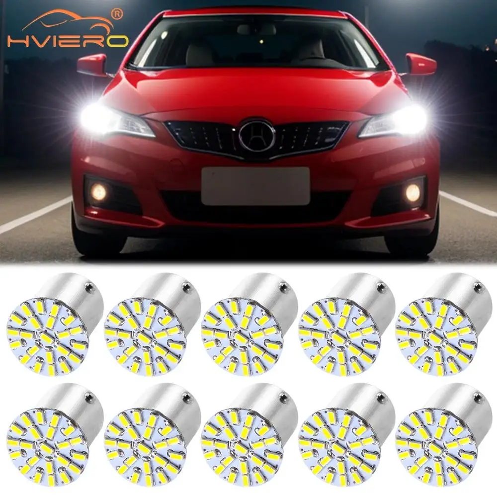 4/10/20 шт. автомобильные фонари 1156 1157 BA15S 3014 22SMD