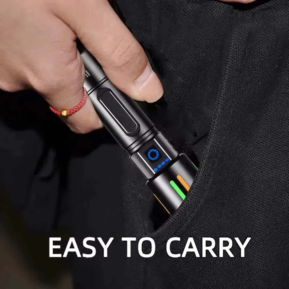 Самый мощный фонарик аккумуляторный GT10 фонарики большой мощности