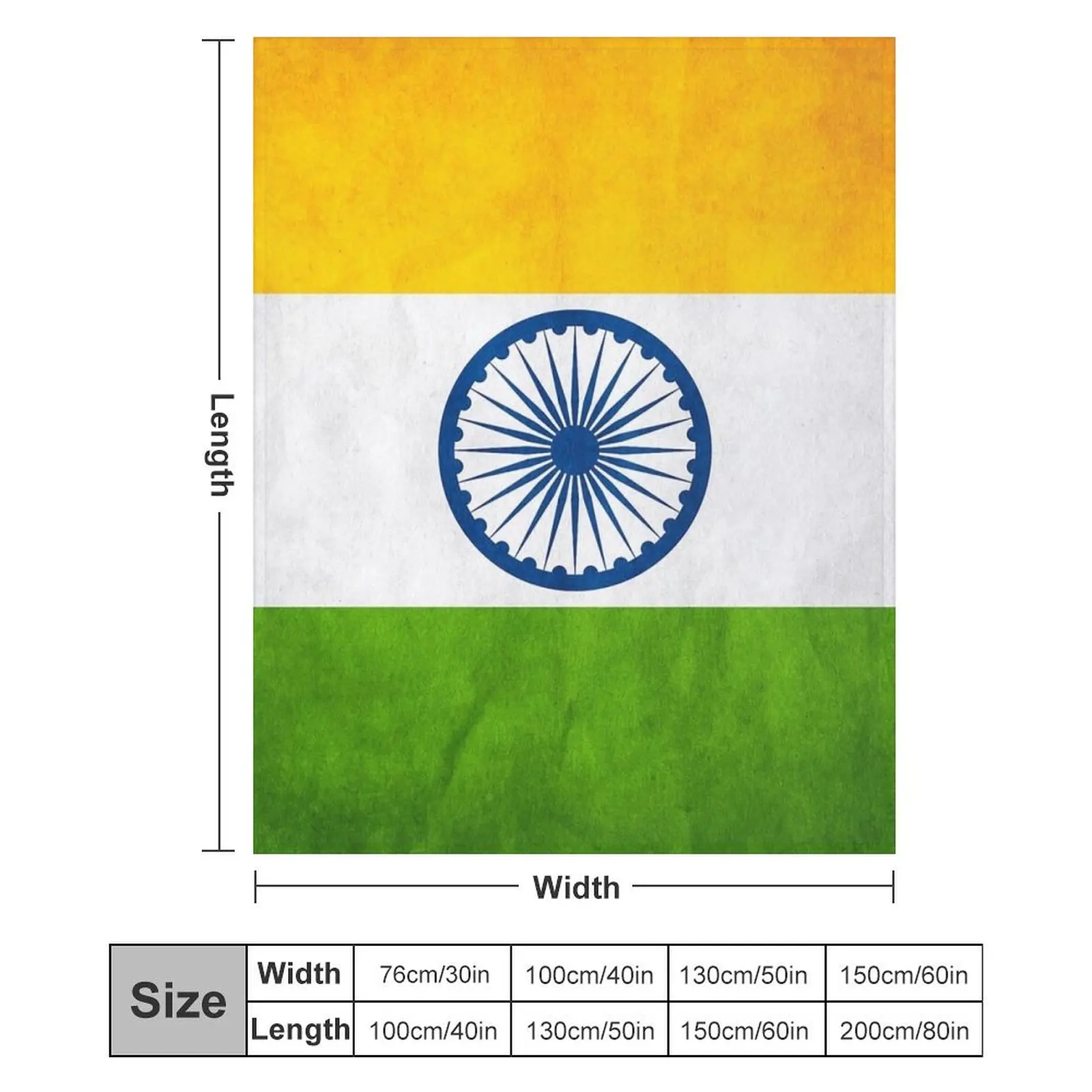 Индийский флаг национальный Индии пледы лохматое плюшевое постельное белье