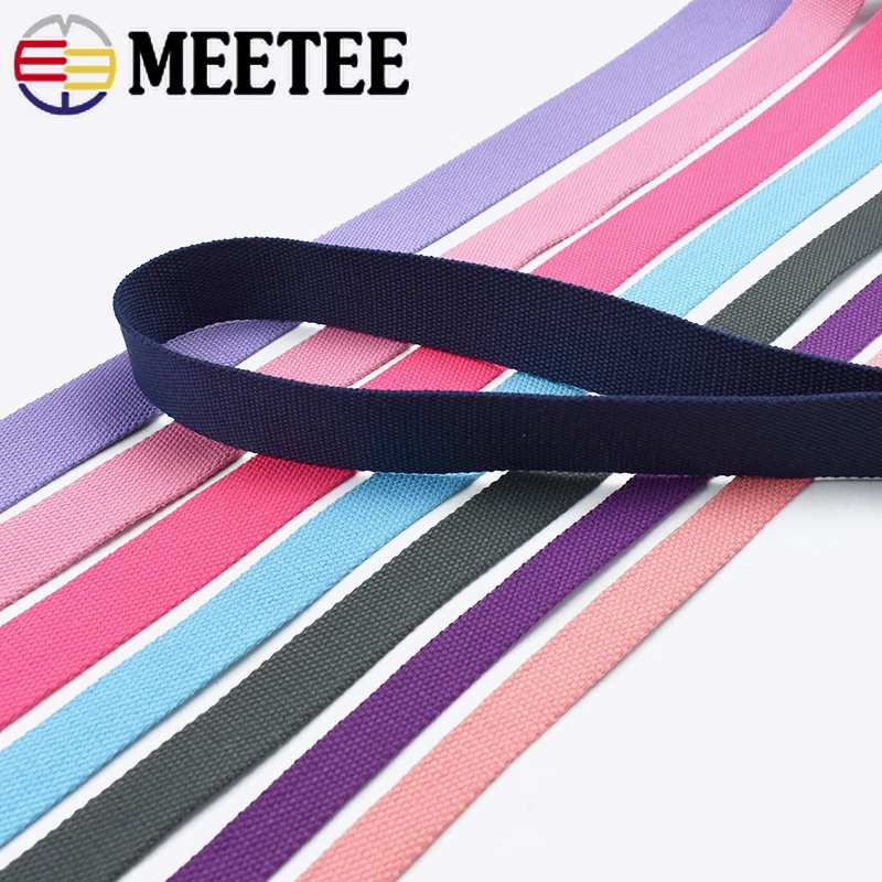 5Meters 20/25/32/38mm 2mm Thick Webbing Polyester Cotton Canvas Webbings Ribbon for Backpack Strap Belt Tape Garment Woven Band |