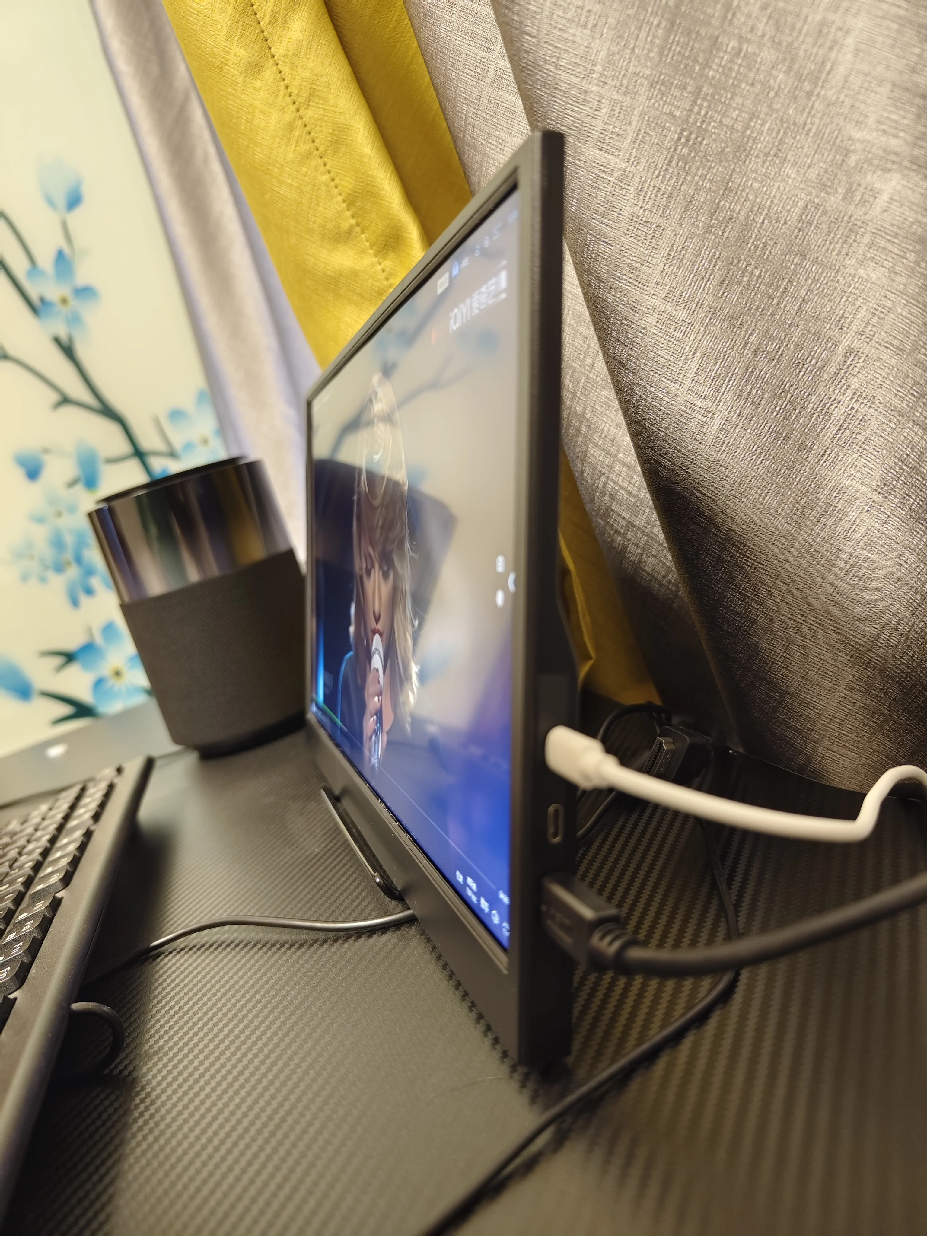 Сенсорный портативный монитор 15 6 дюйма Компьютерный дисплей 1920 × 1080Full HD IPS USB C HDMI