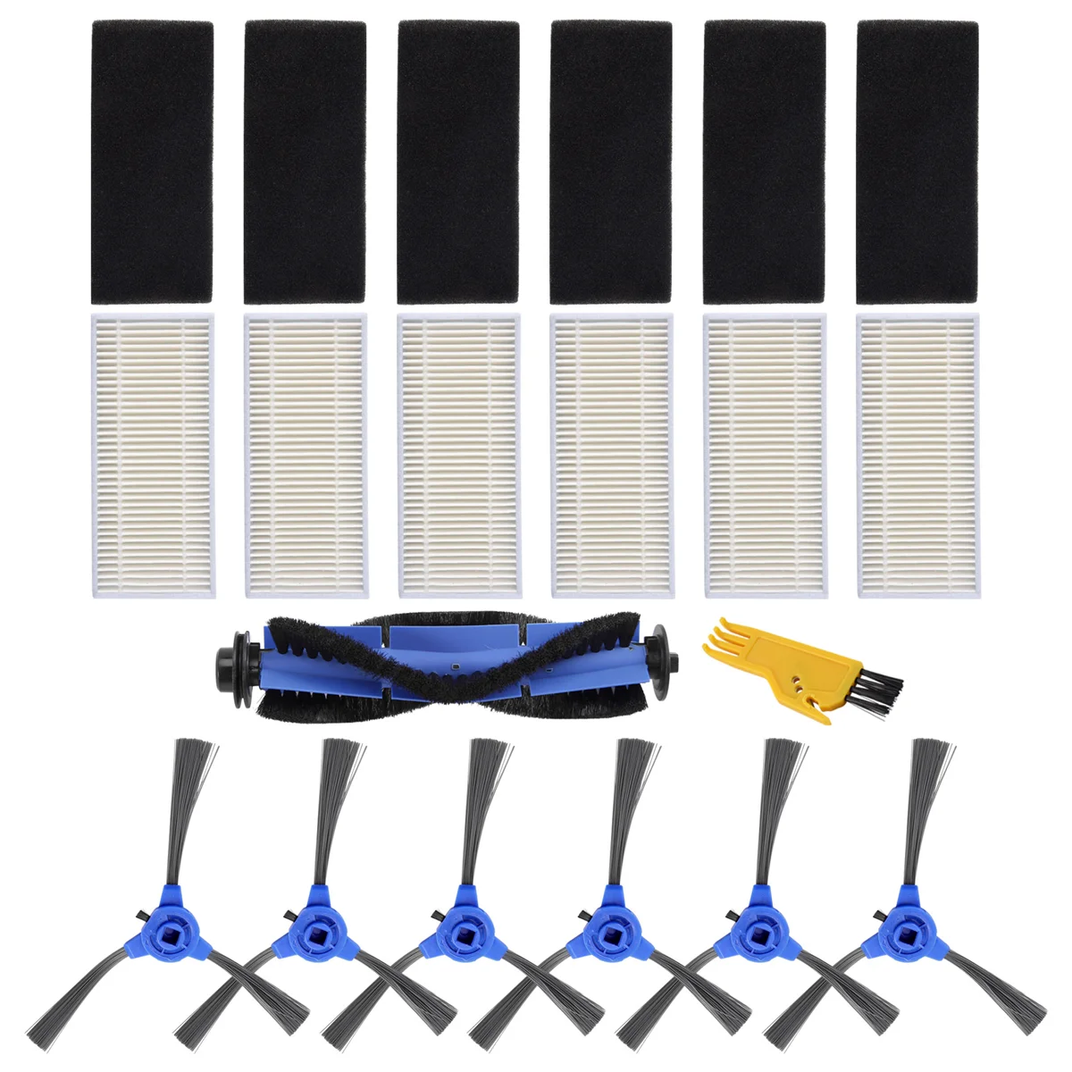 Сменный комплект совместимый с Eufy Robovac 11S 30 30C 15C 12 аксессуары вакуумные фильтры